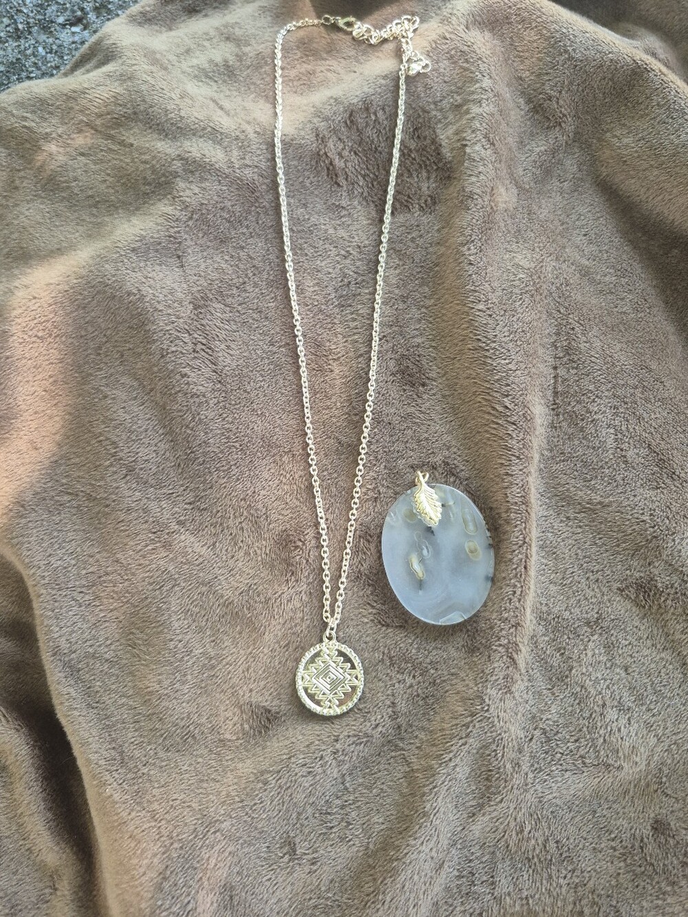 Gold-Tone Medallion Pendant Necklace - Women Jewelry